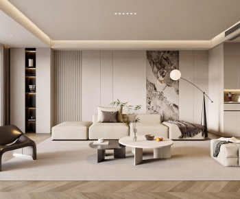 Modern A Living Room-ID:546801098