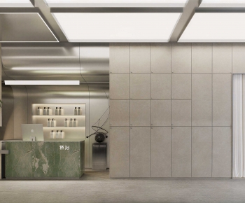 Modern Office Reception Desk-ID:760169983