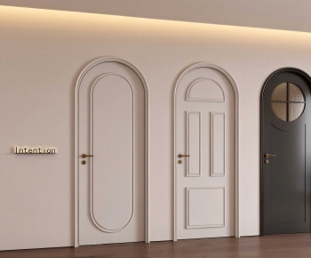 French Style Single Door-ID:533667097