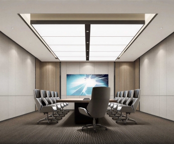 Modern Meeting Room-ID:596950152