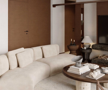 Wabi-sabi Style A Living Room-ID:311775922