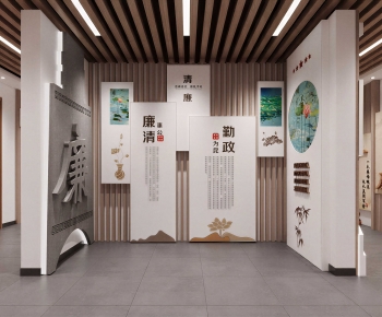 New Chinese Style Exhibition Hall-ID:774626024