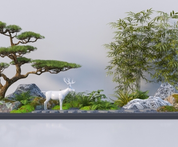 Modern Plant Landscaping-ID:891521931