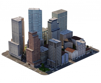 Modern Appearance Of Commercial Building-ID:528286932