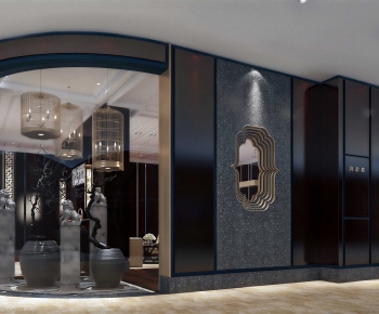 New Chinese Style Lobby Hall-ID:681641104