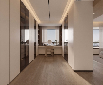 Modern Clothes Storage Area-ID:642215013