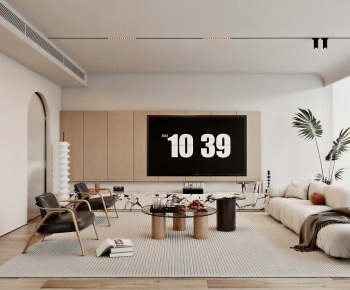 Modern A Living Room-ID:961639977