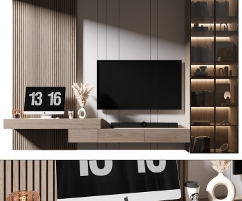 Modern TV Wall-ID:736258989