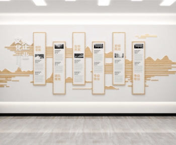 New Chinese Style Culture Wall-ID:622648951