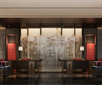 New Chinese Style Reception Room-ID:891730074