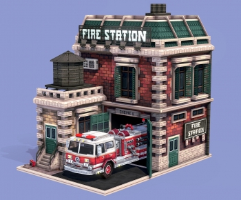 Modern Public Building-ID:662225018