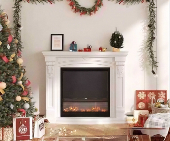 Modern Fireplace-ID:709156994