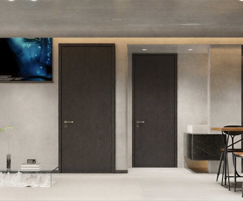 Industrial Style Dining Room-ID:462213998