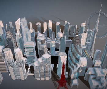 Modern Appearance Of Commercial Building-ID:410840992