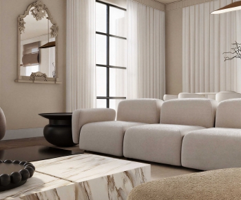 French Style A Living Room-ID:439212088