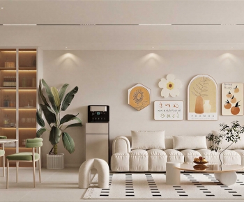 Modern A Living Room-ID:645871297