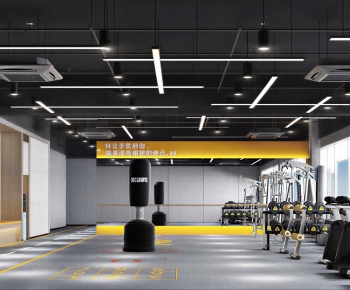 Industrial Style Gym-ID:344402072