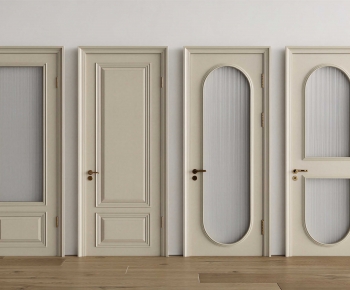 French Style Single Door-ID:683825029