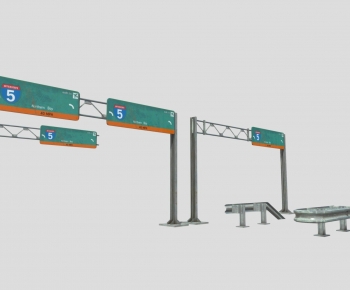 Modern Traffic Sign-ID:743853092