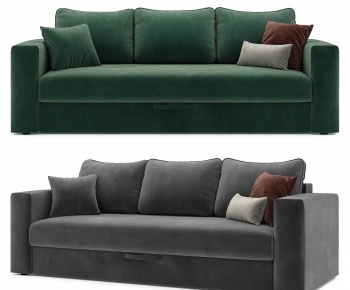 Modern Three-seat Sofa-ID:472430945
