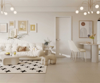 Modern A Living Room-ID:788455014