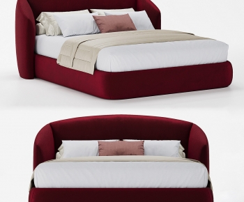 Modern Double Bed-ID:452954051