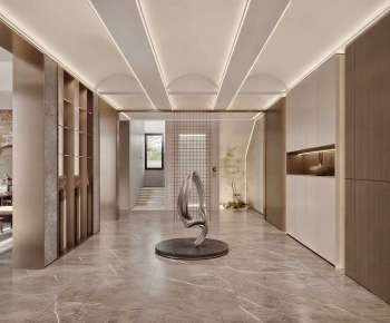 New Chinese Style Hallway-ID:841897969