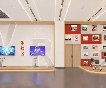 Modern Exhibition Hall-ID:912558084