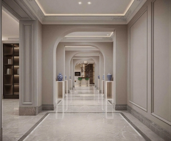 Simple European Style Hallway-ID:938982963