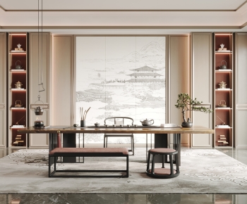 New Chinese Style Tea House-ID:350521092