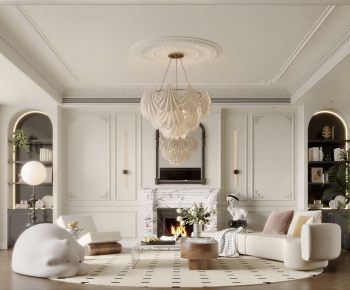 French Style A Living Room-ID:533642055