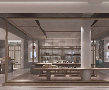 New Chinese Style Exhibition Hall-ID:934927944