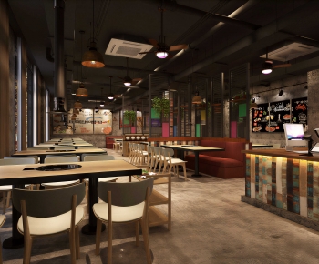 Industrial Style Hot Pot Restaurant-ID:441788918