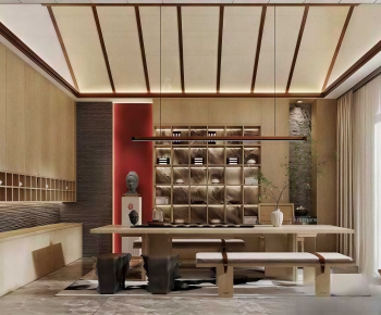 New Chinese Style Tea House-ID:796688082