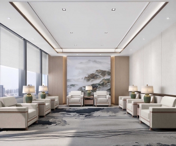 New Chinese Style Reception Room-ID:874566082