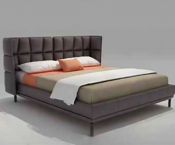Modern Double Bed-ID:293077958
