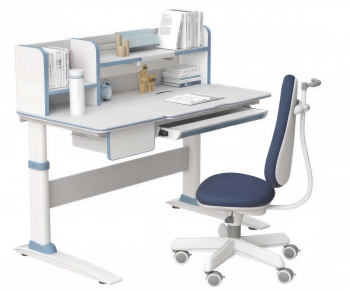 Modern Computer Desk And Chair-ID:737592949