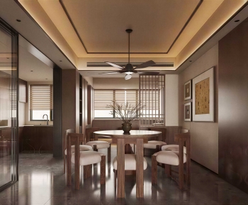 New Chinese Style Dining Room-ID:549554113
