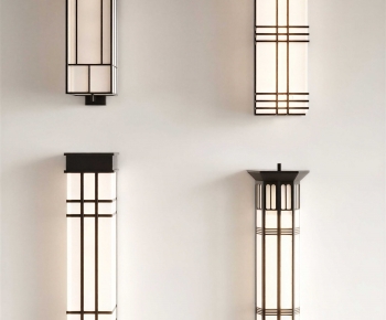 New Chinese Style Wall Lamp-ID:538000113