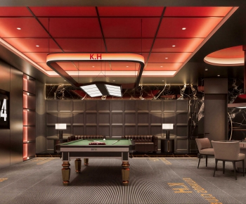 Modern Billiard Room-ID:855874062