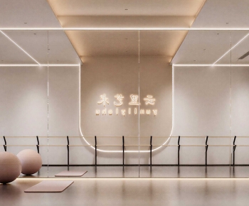 Modern Yoga Room-ID:166649889