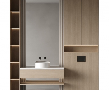 Modern Bathroom Cabinet-ID:396229981