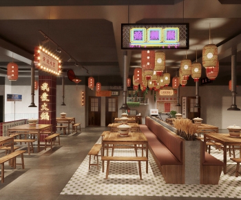 New Chinese Style Hot Pot Restaurant-ID:685957919