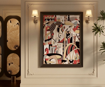 French Style Painting-ID:671101098