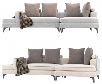 Modern Three-seat Sofa-ID:602440129