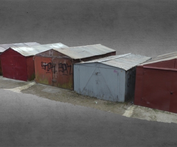 Modern Industrial Building-ID:436929949