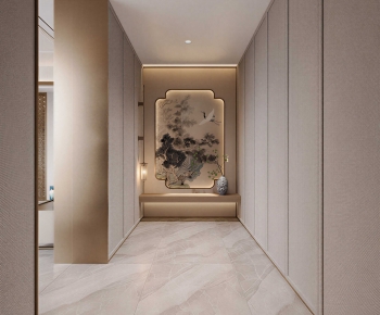 New Chinese Style Hallway-ID:787399052