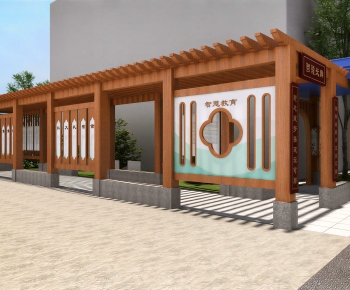 New Chinese Style Gallery Frame-ID:664941077