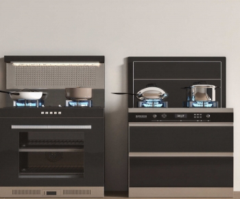 Modern Kitchen Electric Gas Range-ID:921819935