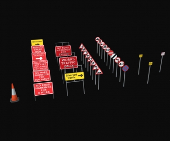 Modern Traffic Sign-ID:883702999